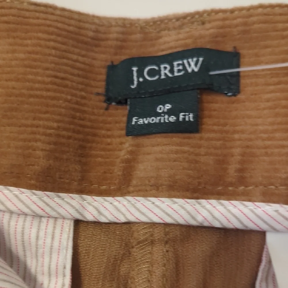 J. Crew Brown Corduroy Women's Trousers